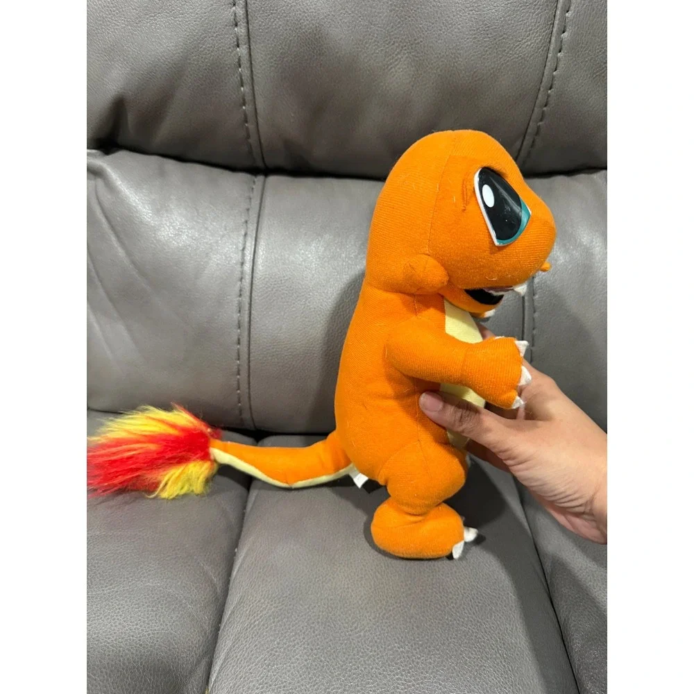 Pokemon Charmander Plush Stuffed Animal Toy Orange Flaming Tail 9 Inch